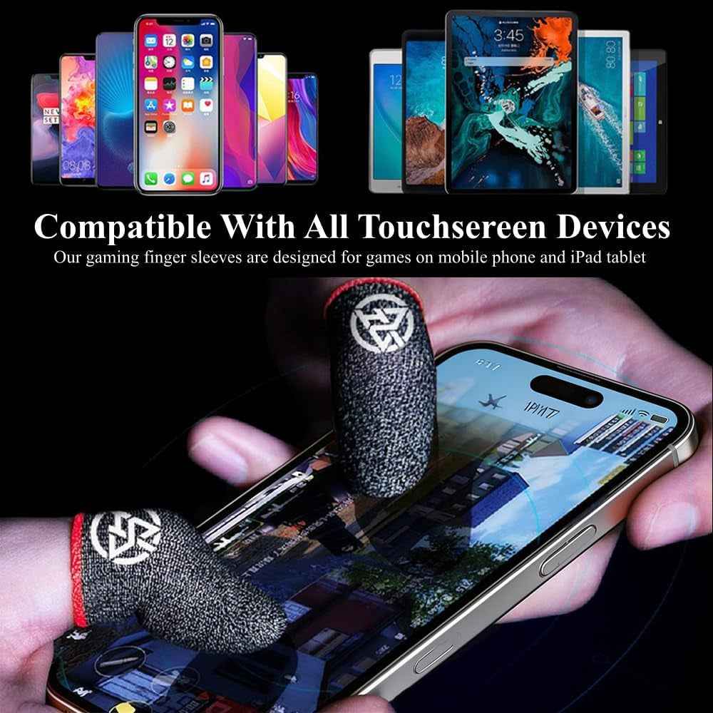Pro Gaming Finger Sleeves (10-Pack)