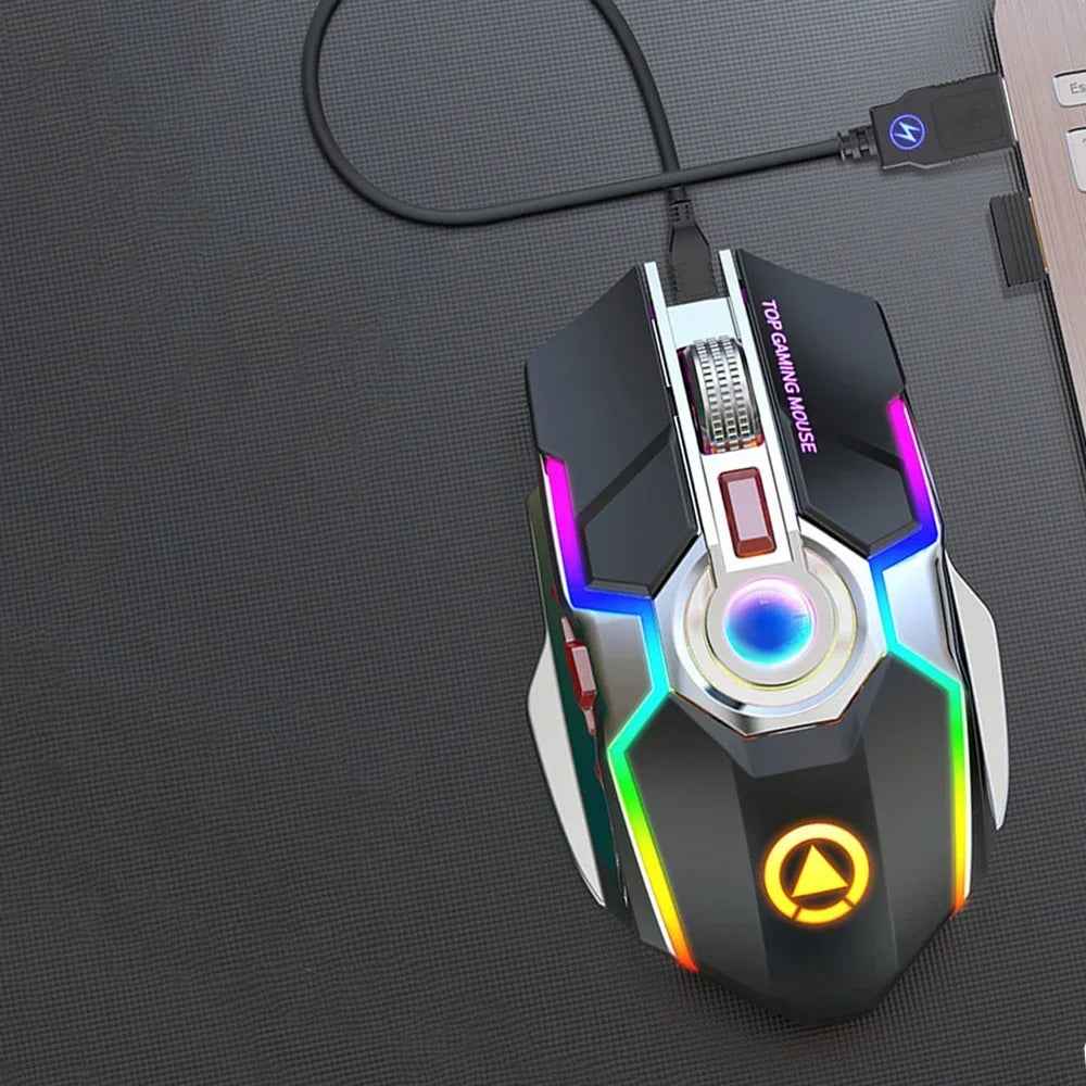 Wireless RGB Gaming Mouse — Ergonomic Design for Long Gaming Sessions