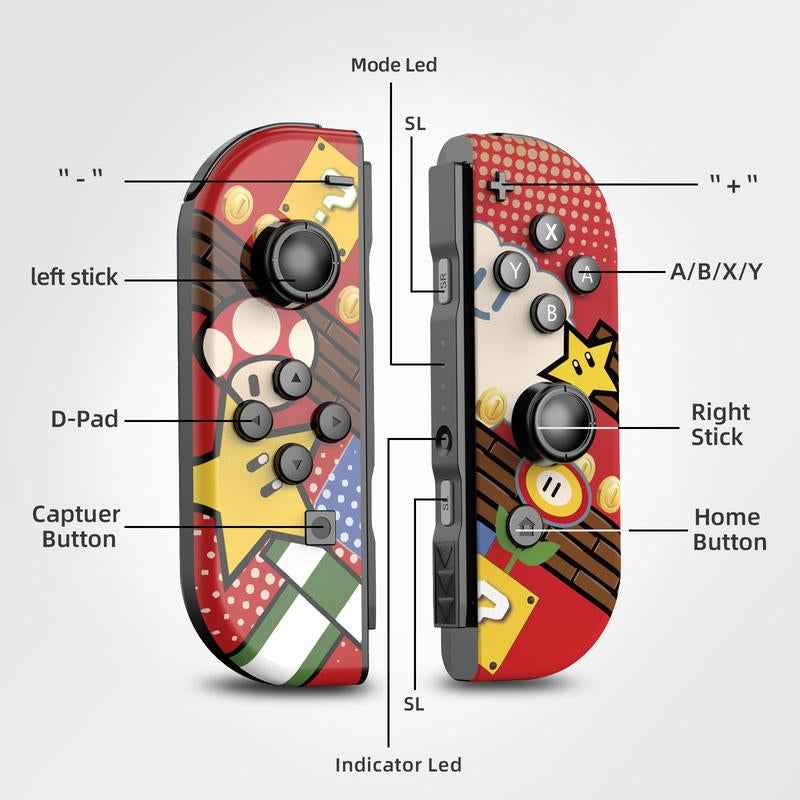 Wireless Switch Joypad Controller — Responsive & Comfortable for All Games