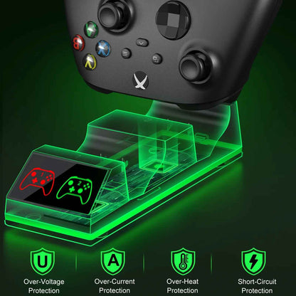 Dual Controller Charging Station — Keep Your Controllers Always Ready
