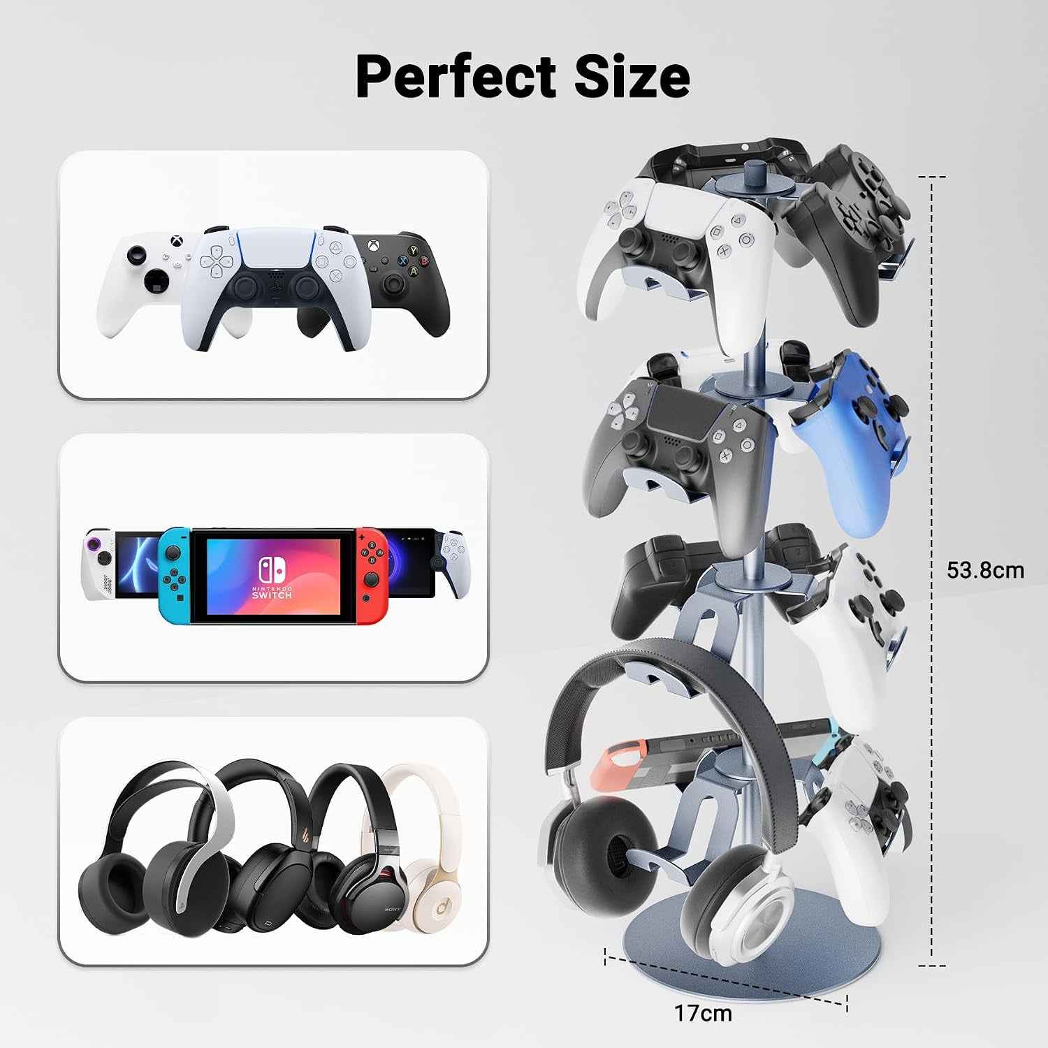 Premium Aluminum Alloy Gamepad Stand
