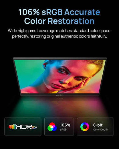 Ultra-Slim 144Hz Gaming Monitor 16.1"
