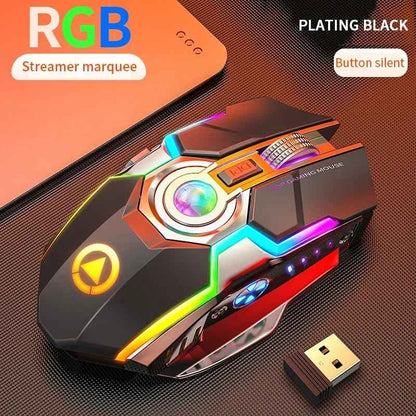 Wireless RGB Gaming Mouse — Ergonomic Design for Long Gaming Sessions