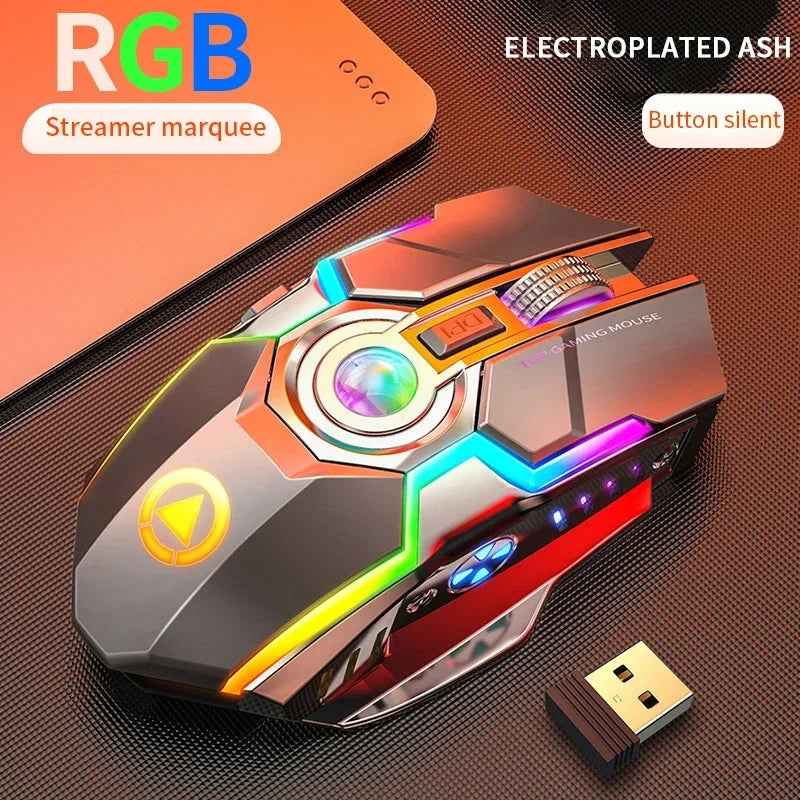 Wireless RGB Gaming Mouse — Ergonomic Design for Long Gaming Sessions