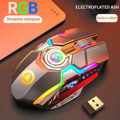 Wireless RGB Gaming Mouse — Ergonomic Design for Long Gaming Sessions