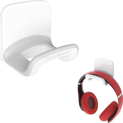 Removable Adhesive Headphone Hanger — Clean Desk, Zero Damage
