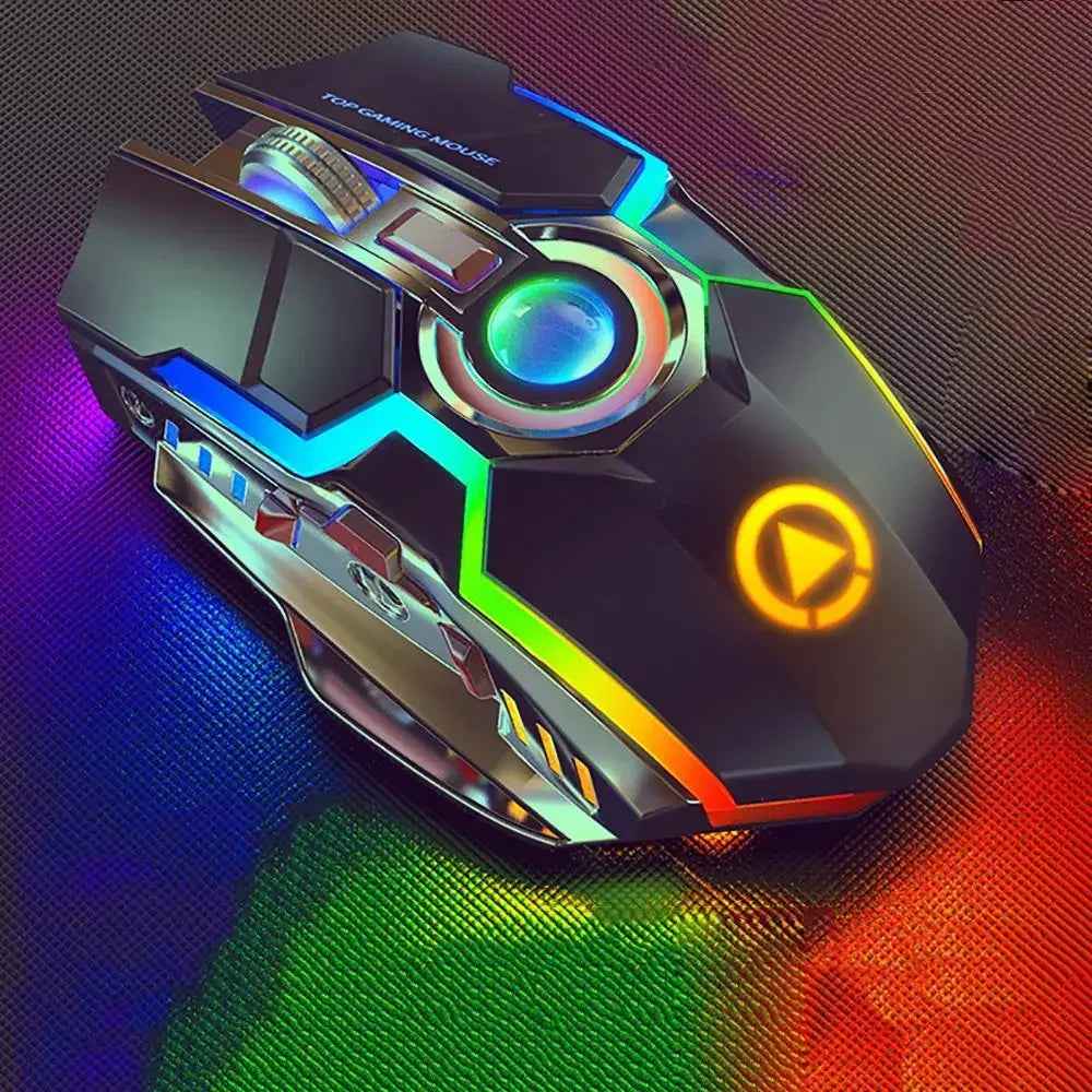 Wireless RGB Gaming Mouse — Ergonomic Design for Long Gaming Sessions