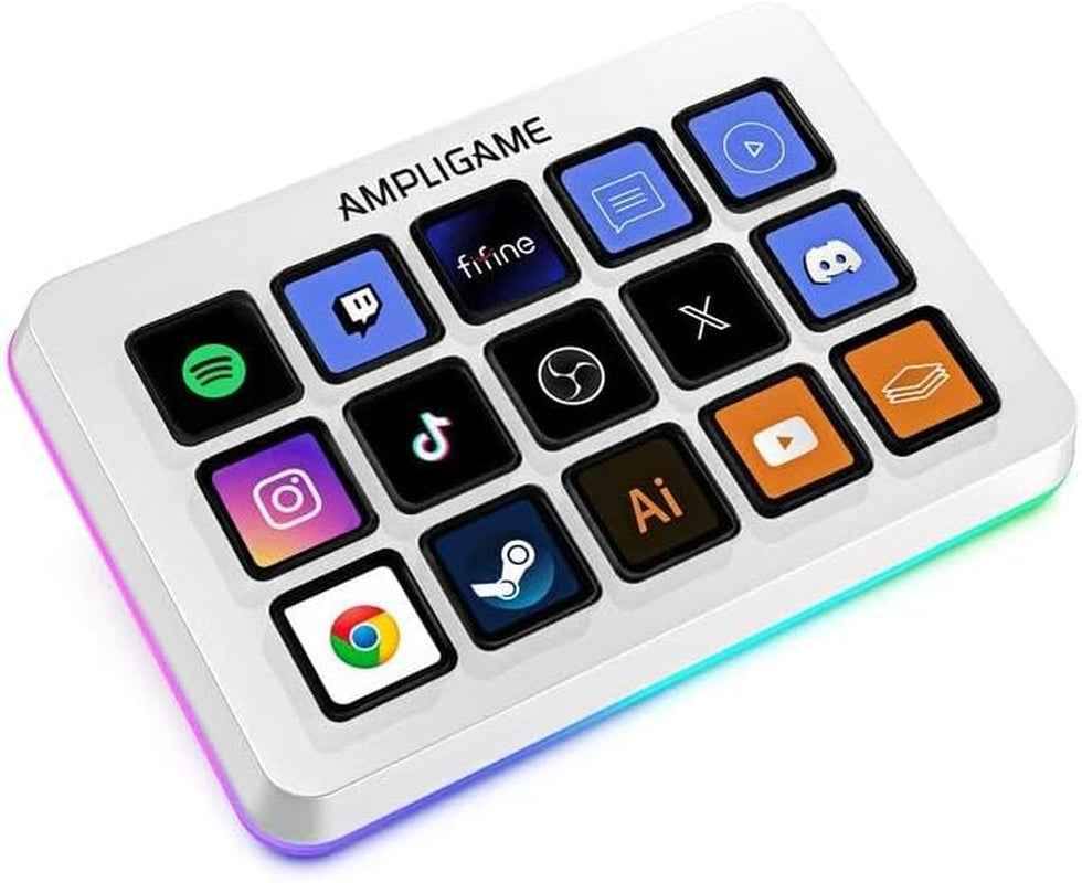 D6W Streaming Keyboard & Controller — All-in-One for Streamers & Content Creators