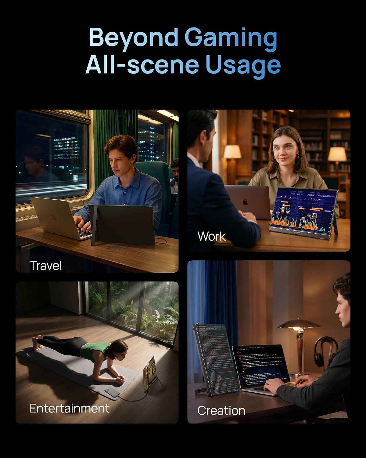 Ultra-Slim 144Hz Gaming Monitor 16.1"
