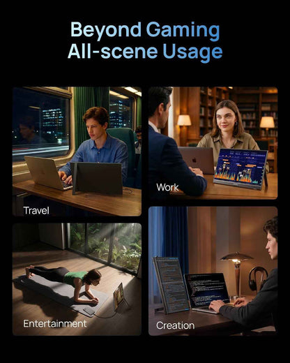 Ultra-Slim 144Hz Gaming Monitor 16.1"