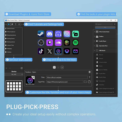 D6W Streaming Keyboard & Controller — All-in-One for Streamers & Content Creators