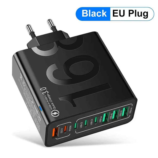 High-Speed Multi-Port USB-C Charger — Power Your Entire Setup from One Hub