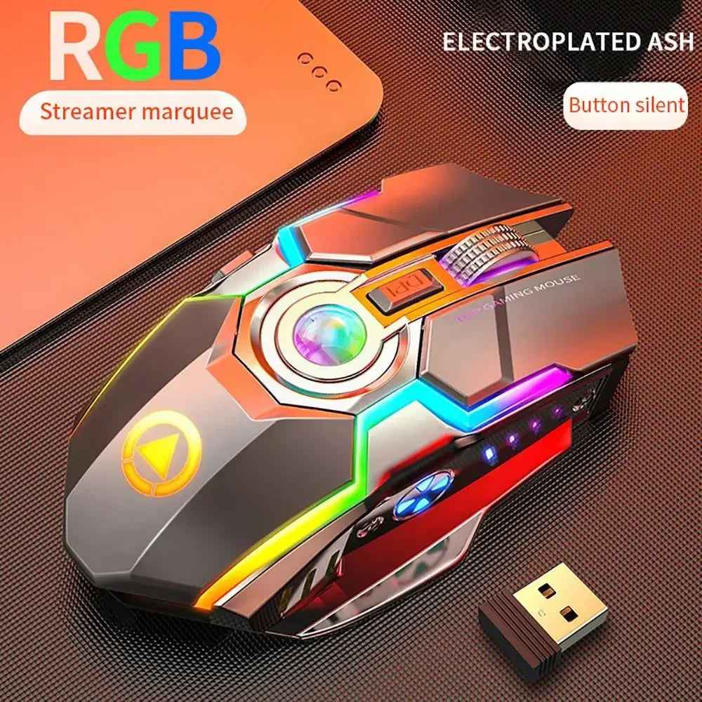 Wireless RGB Gaming Mouse — Ergonomic Design for Long Gaming Sessions